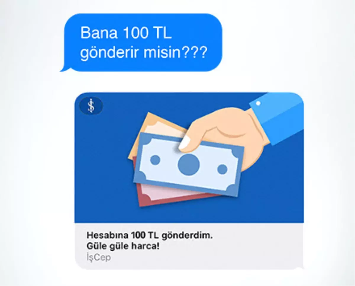 İmessage ile Para Transferi Mümkün! Bu Kolaylık Sadece İşcep\'te
