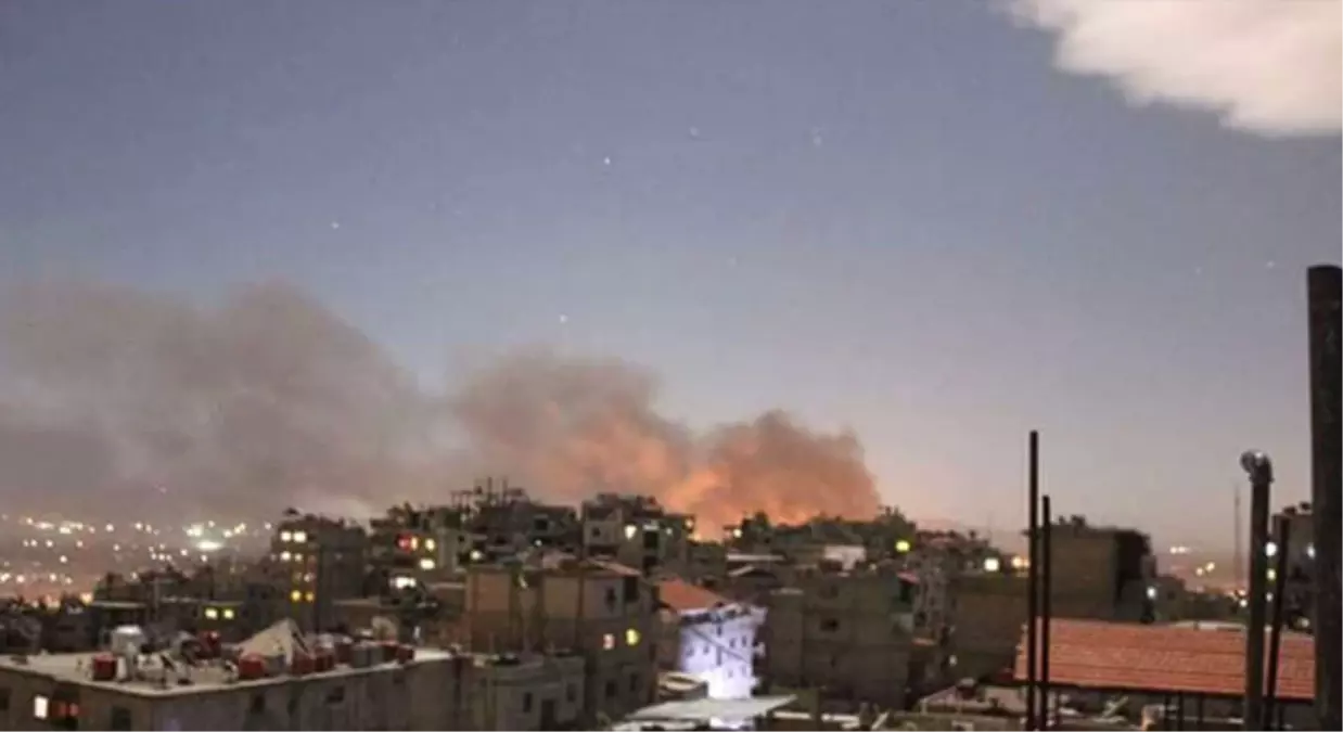 İsrail Suriye\'de Askeri Havaalanı Bombaladı