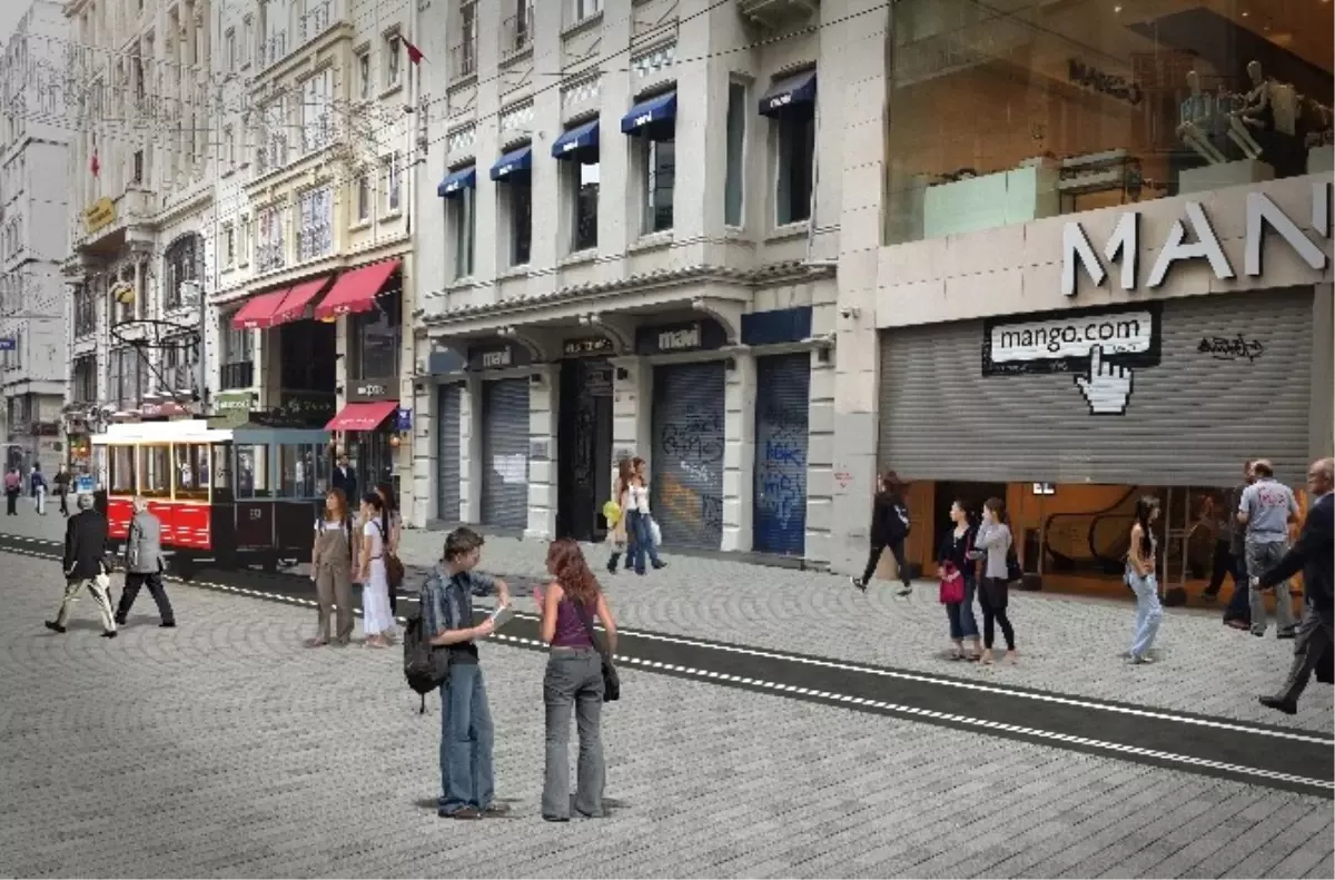 İstiklal Caddesi\'nde Altyapı ve Düzenleme Çalışmaları Başladı