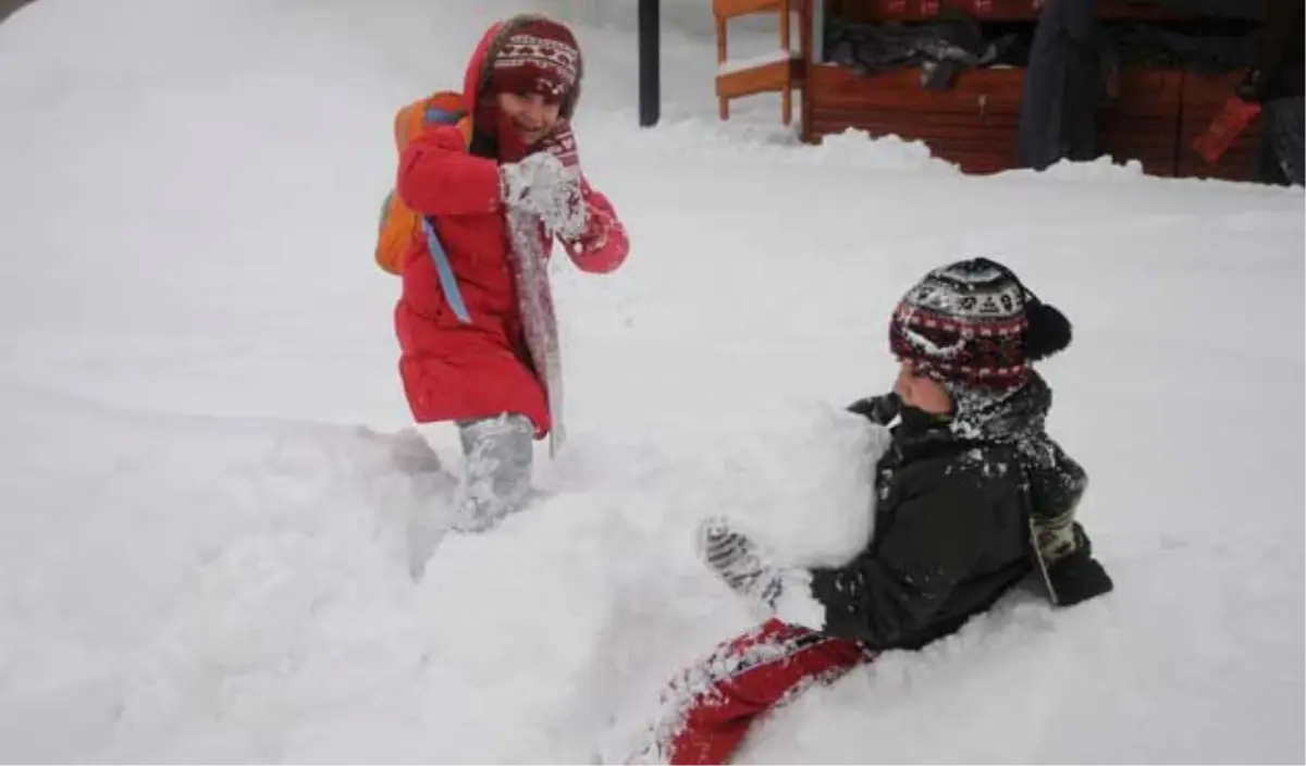 Nevşehir\'de Eğitime 1 Günlük Kar Tatili