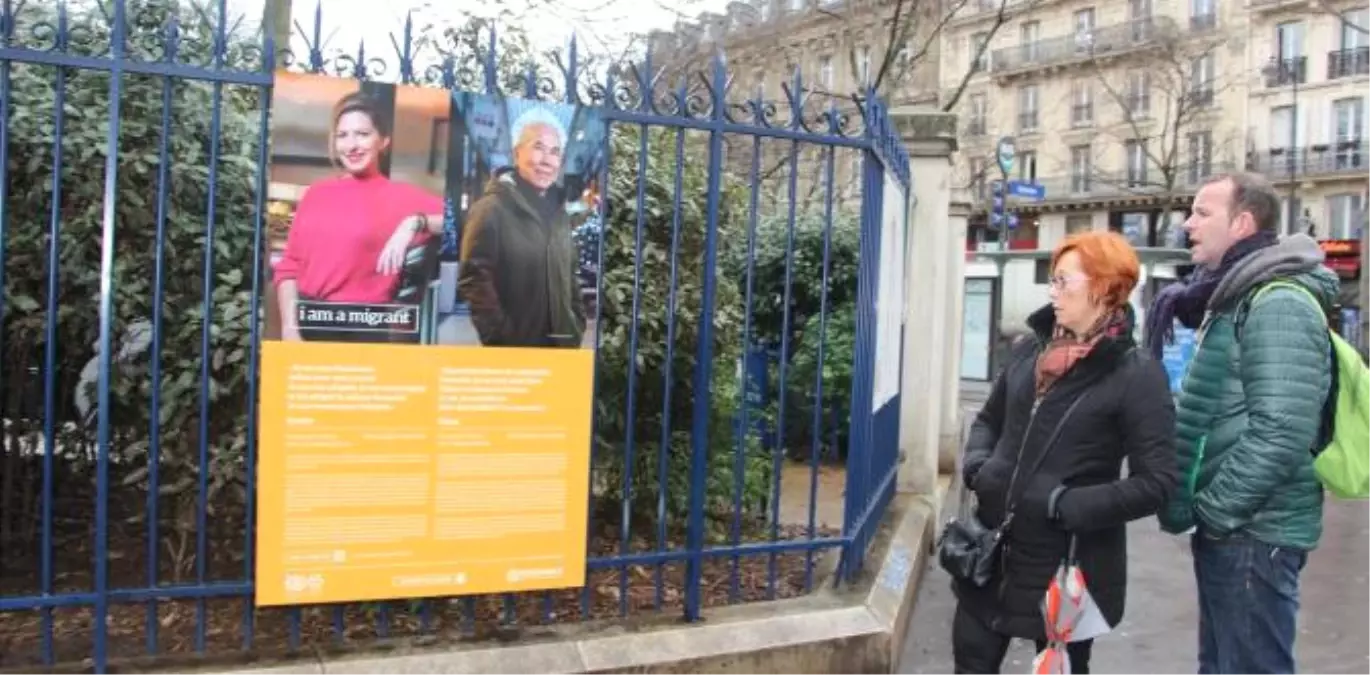 Paris\'te "Ben Bir Göçmenim" Fotoğraf Sergisi
