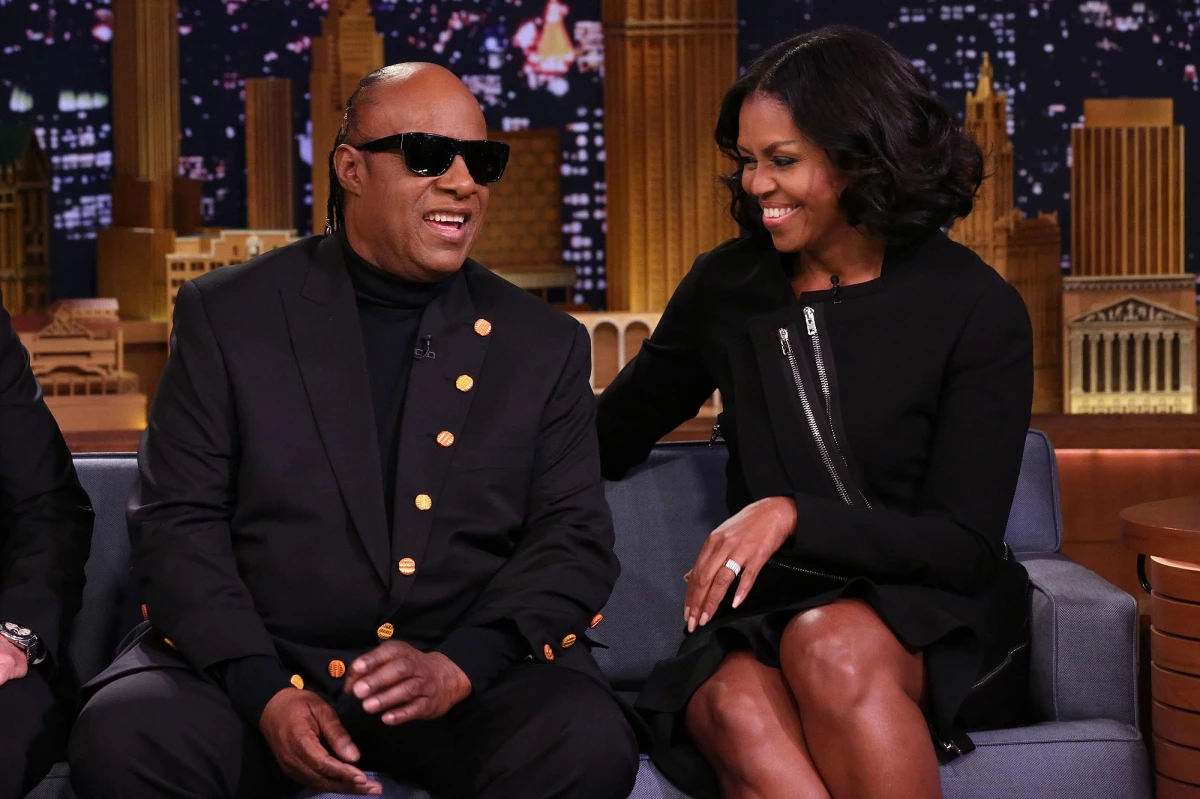 Stevie Wonder\'dan Michelle Obama\'ya Büyük Jest