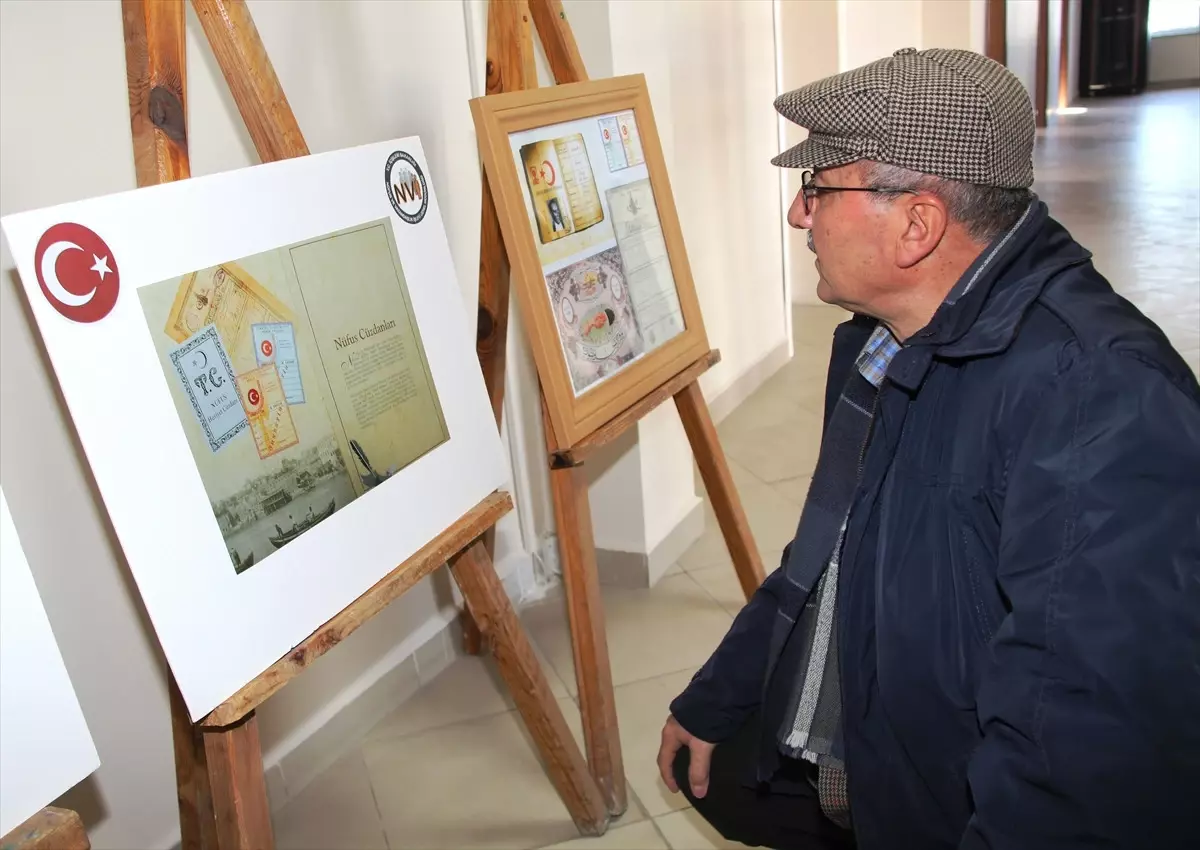 Taşova\'da "Dünden Bugüne Nüfus Cüzdanları" Sergisi