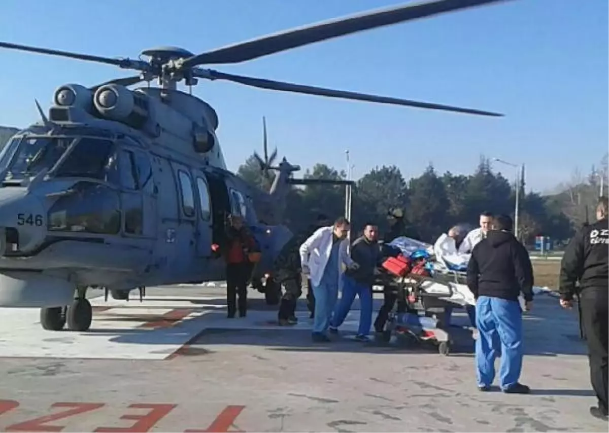 Uludağ\'da Dün Kaybolan Büşra\'ya Ekipler Bu Sabah Ulaştı (2)