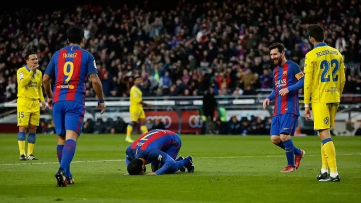 Barcelona, Las Palmas\'ı 5-0 Mağlup Etti