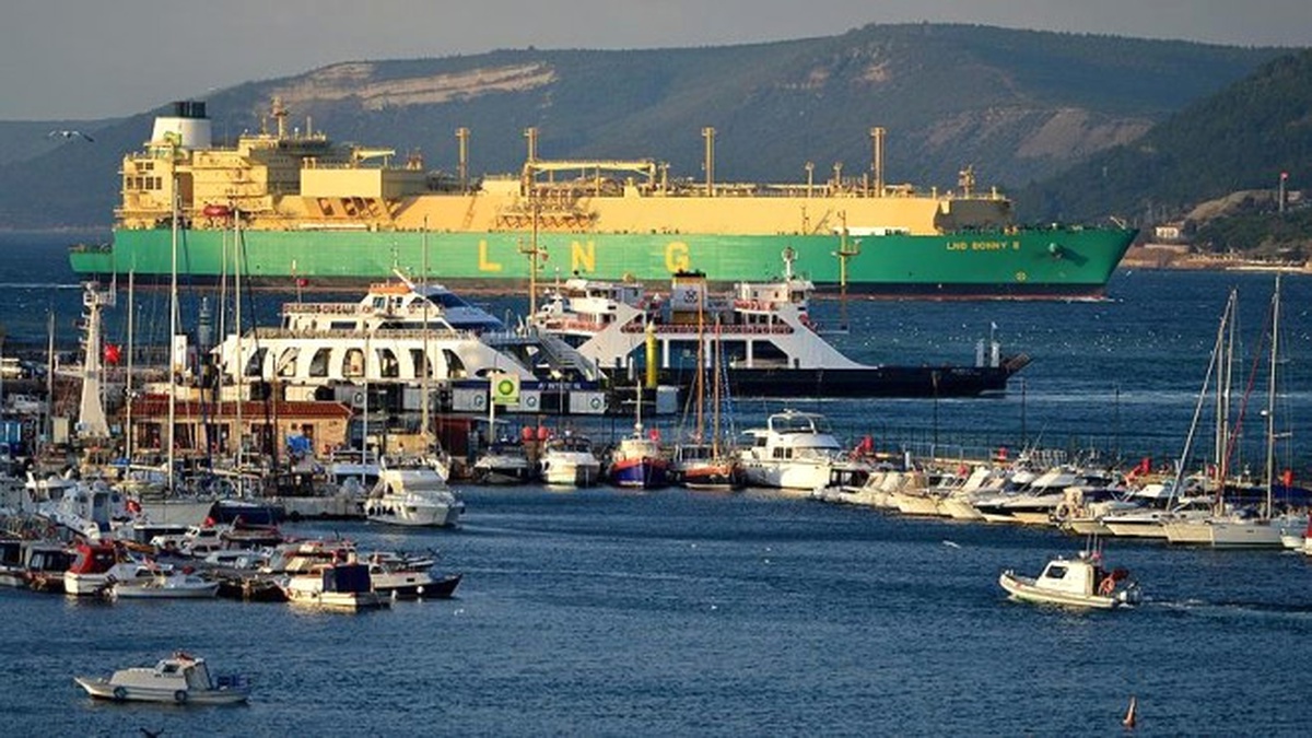 Dha Yurt - Doğalgaz Tankeri Çanakkale Boğazı\'nı Kapattı