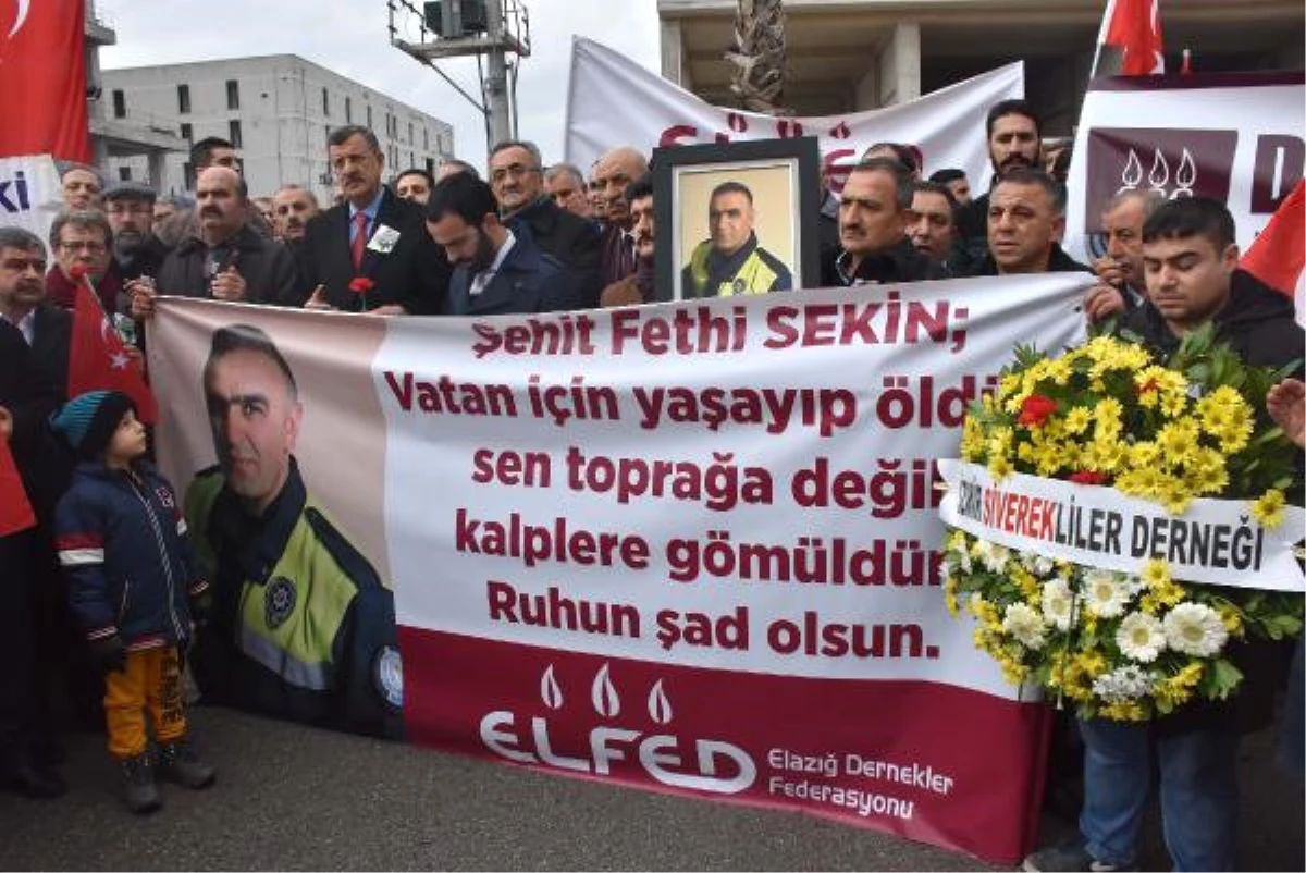 İzmir Adliye\'deki Hain Saldırıya Elazığlılardan Protesto