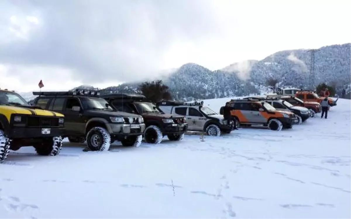 Karlı Yaylalarda Off Road Heyecanı