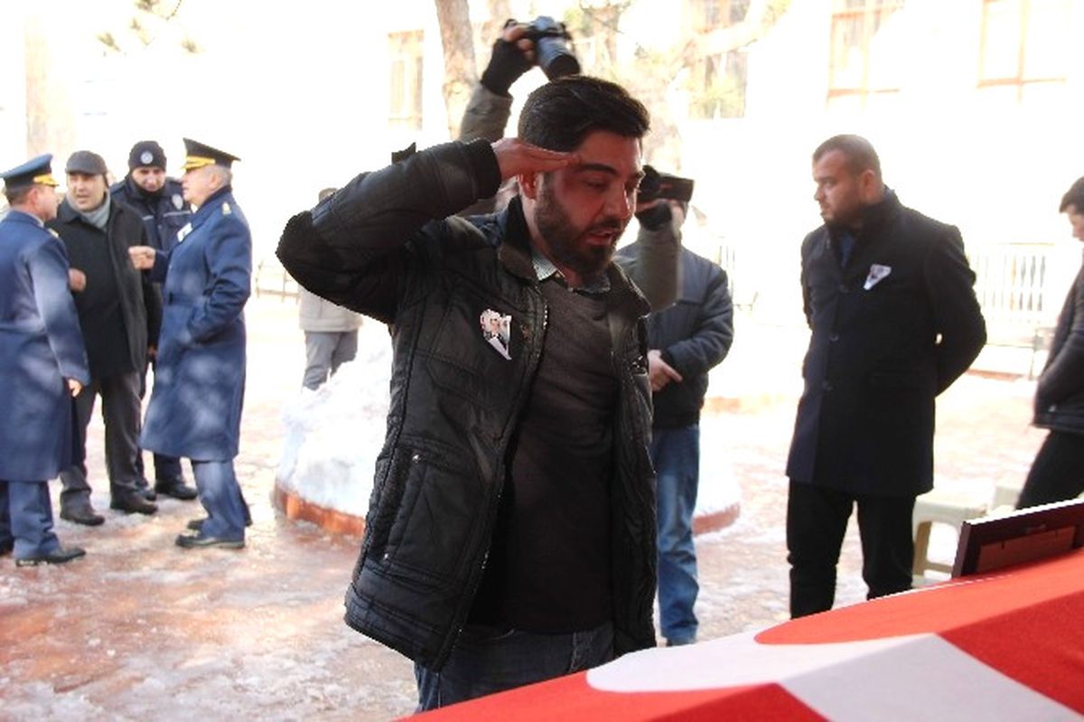 Şehit Astsubay Konya\'da Son Yolculuğuna Uğurlandı