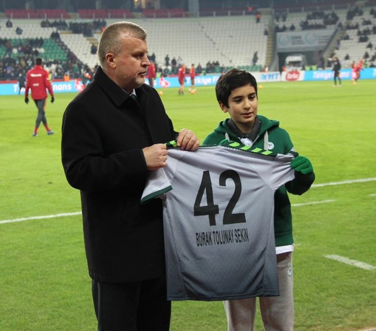 Şehit Fethi Sekin\'in Oğlu Konyaspor - Galatasaray Maçında