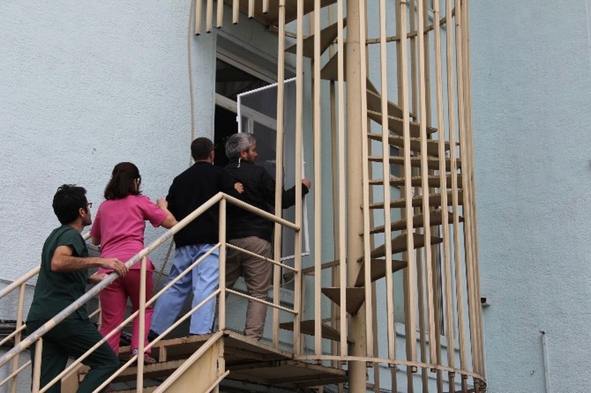 Şişli Hamidiye Etfal Hastanesindeki Yangın