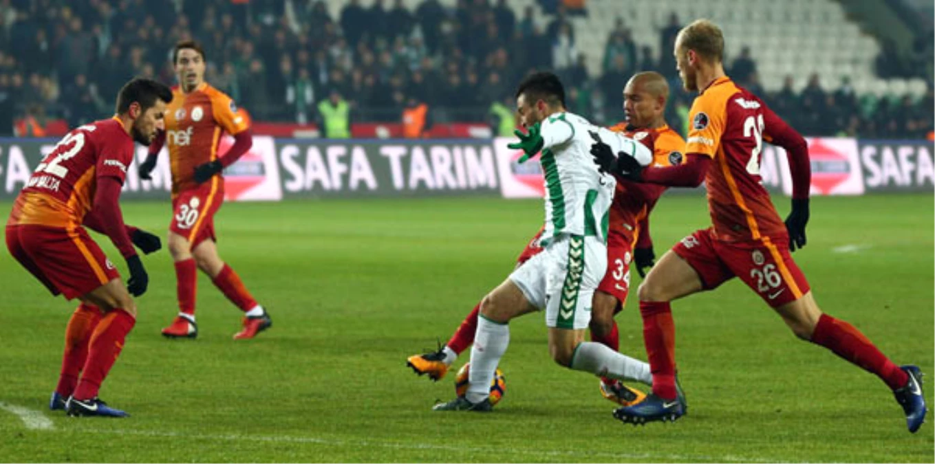 Atiker Konyaspor-Galatasaray: 0-1