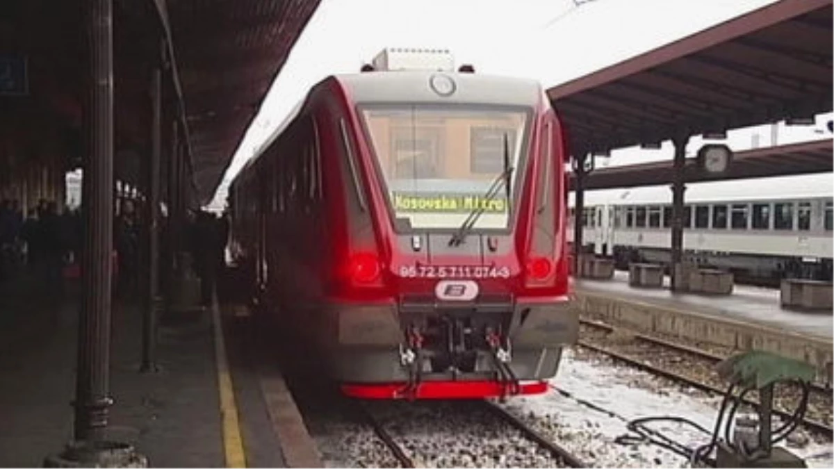 Belgrat - Mitroviça Tren Hattı 18 Yıl Sonra Açıldı