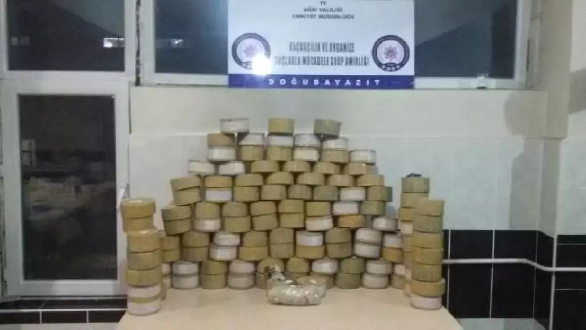 Doğubayazıt\'ta 120 Kilo Eroin Ele Geçirildi