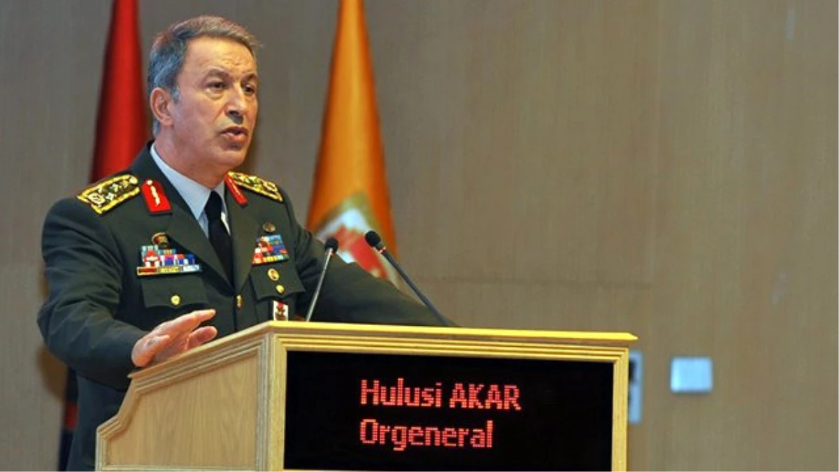 Genelkurmay Başkanı Orgeneral Akar, Suudi Arabistan\'a Gidecek