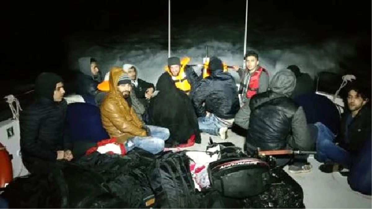 Türkiye Karasularında Son Bir Haftada 24 Düzensiz Göçmen Yakalandı