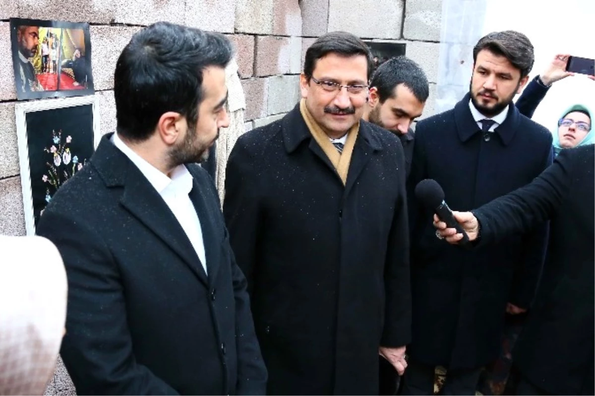 AK Parti Ankara İl Başkan Yardımcısı Özcan Halep Evi\'ni Ziyaret Etti