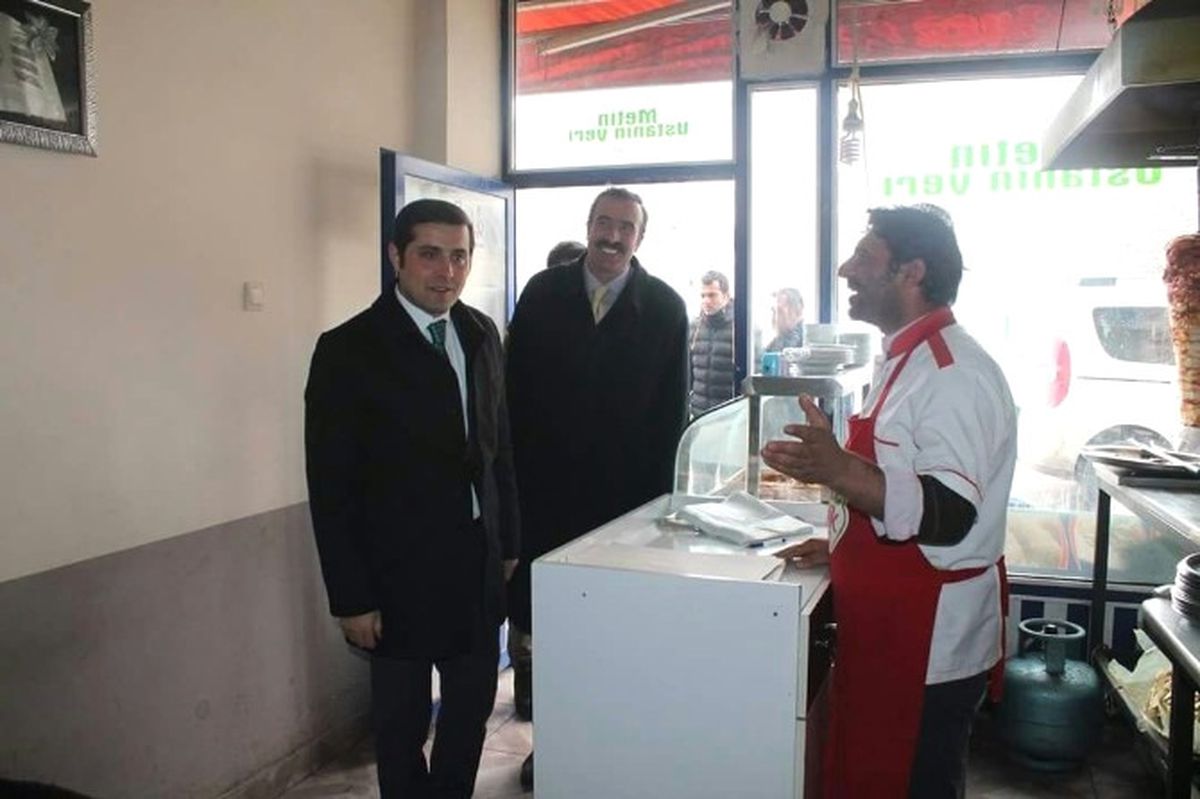 Başkan Vekili Erat\'tan Esnaf Ziyareti