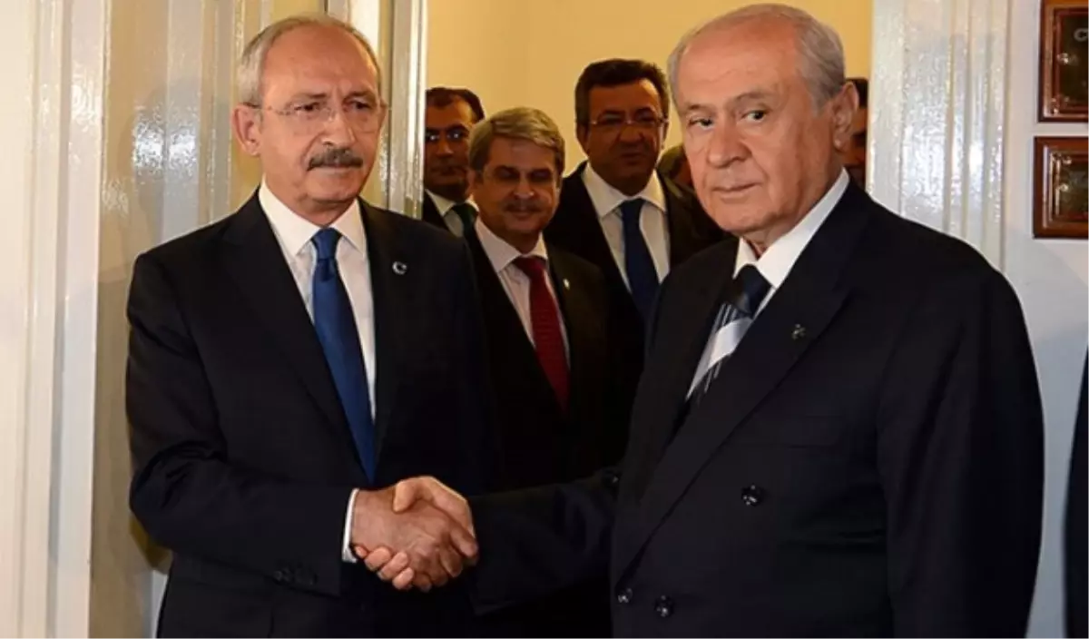 CHP Genel Başkanı Kemal Kılıçdaroğlu, MHP Genel Başkanı Devlet Bahçeli\'nden Randevu İstedi.