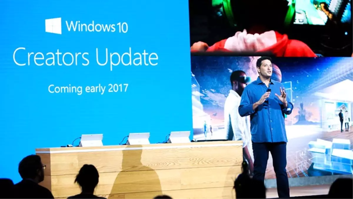 Creators Update İçin Canlı Yayın