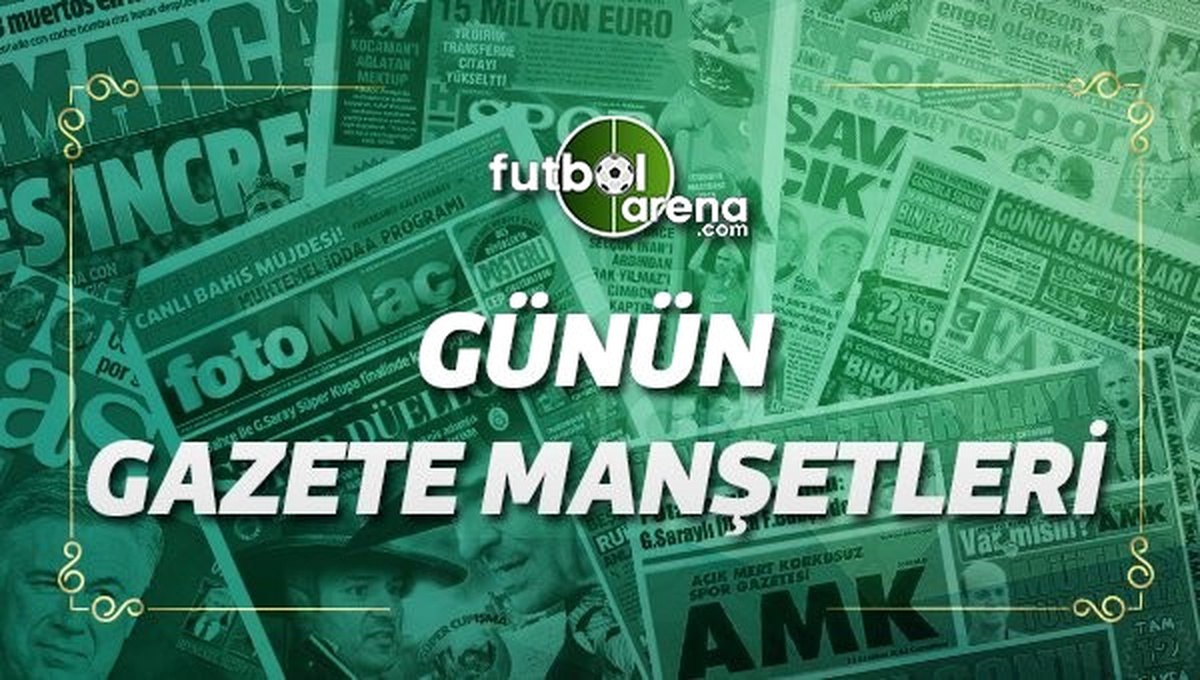 Gazete Manşetleri - Gazete Oku (16 Ocak 2016)