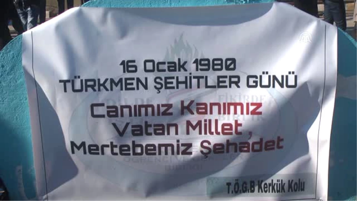 Türkmen Şehitleri Anıldı
