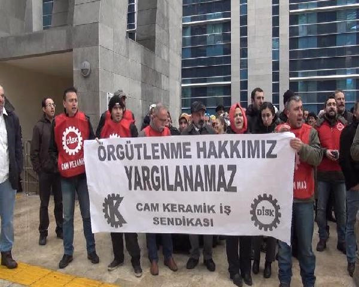115 İşçiye "İş ve Çalışma Hürriyetinin İhlali" Davası