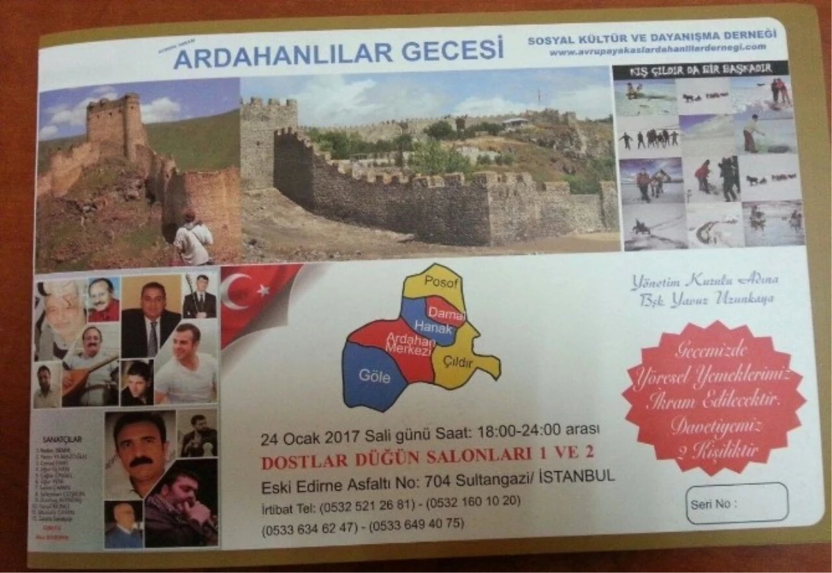 Ardahanlılar İstanbul\'da Buluşuyor