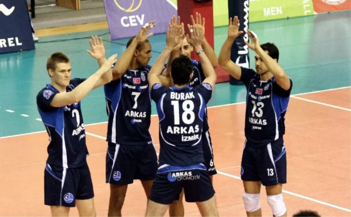 Arkasspor Paris Volley Sınavında