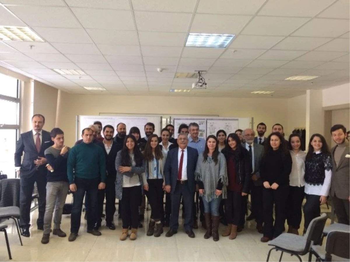 Başkan Karaaslan, Atılım Üniversitesi Mimarlık Fakültesi Öğrencileri ile Buluştu