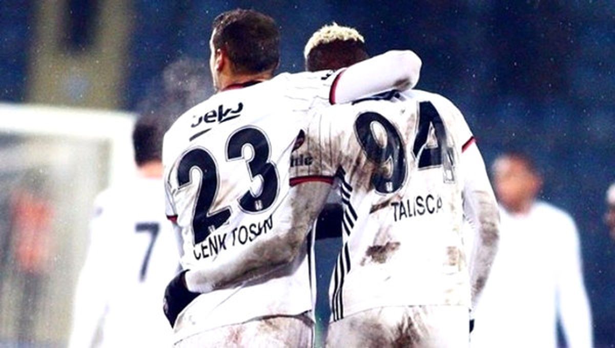 Beşiktaş\'ın %53\'ü Cenk ve Talisca