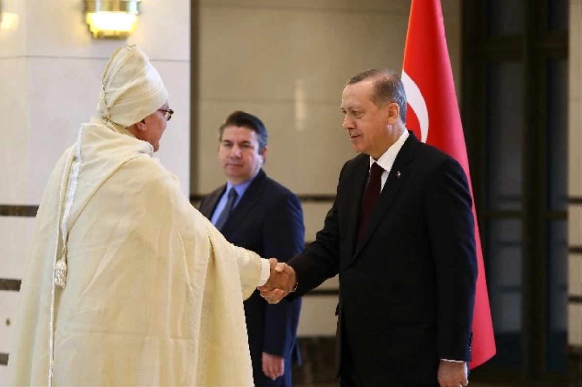 Cumhurbaşkanı Erdoğan Fas Büyükelçisini Kabul Etti