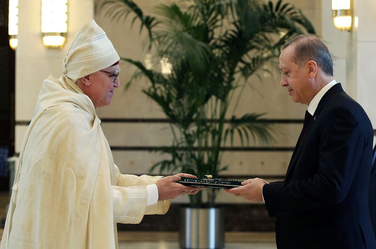 Cumhurbaşkanı Erdoğan\'ın Kabulü