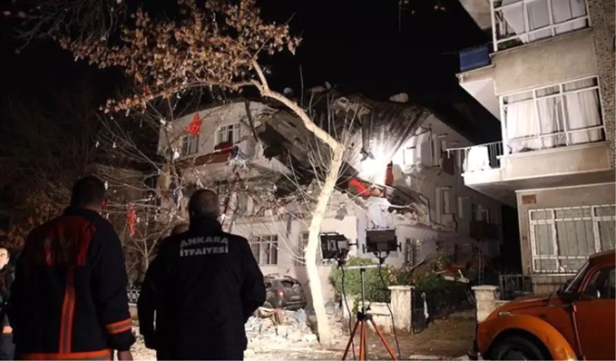 Dha Yurt - Ankara\'da Doğalgaz Patlaması (2)