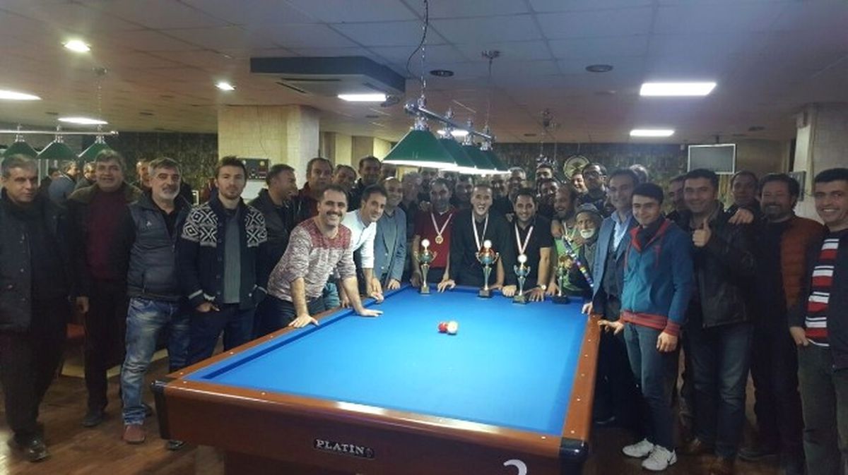Diyarbakır\'da Bilardo Müsabakaları Sona Erdi