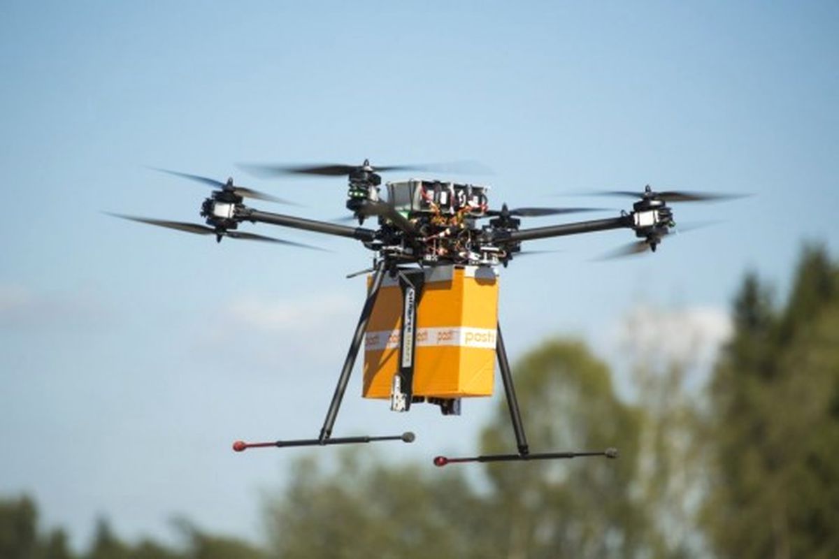 Kargoyu \'Drone\'lar Taşıyacak