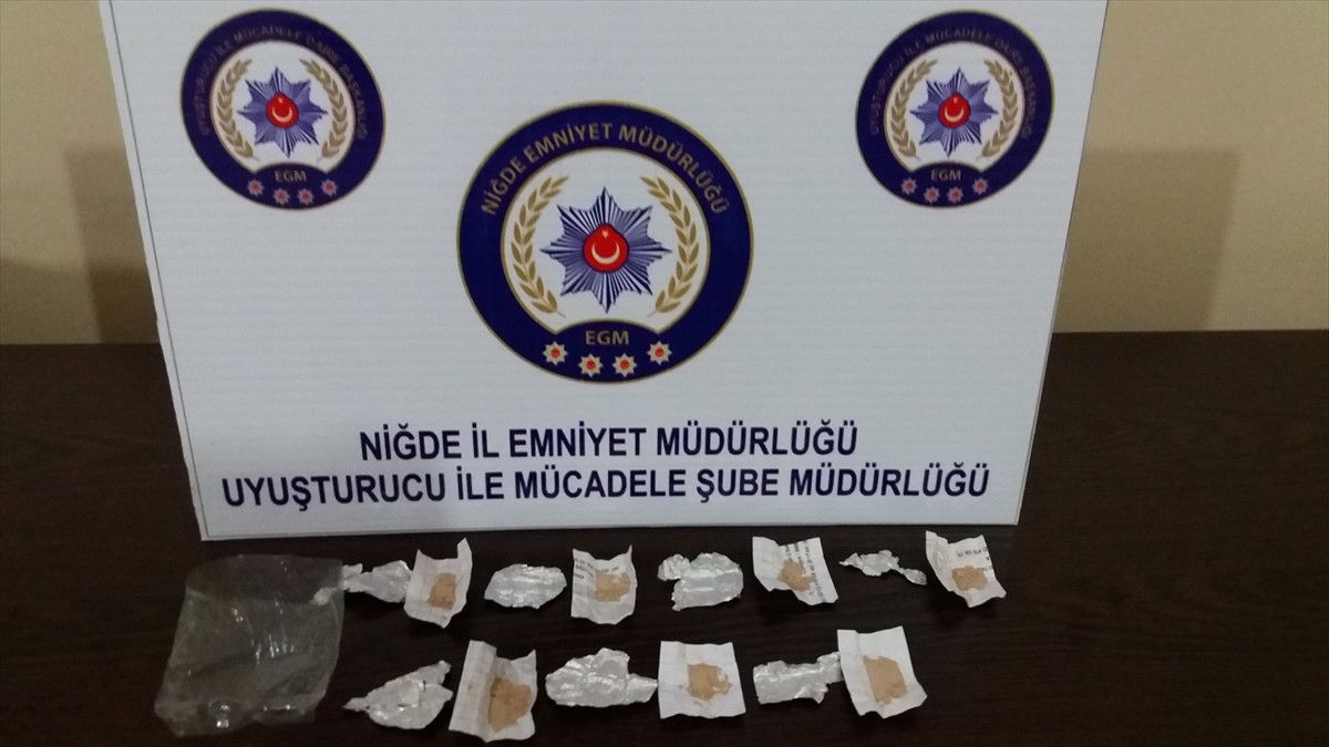 Niğde\'de Uyuşturucu Operasyonu