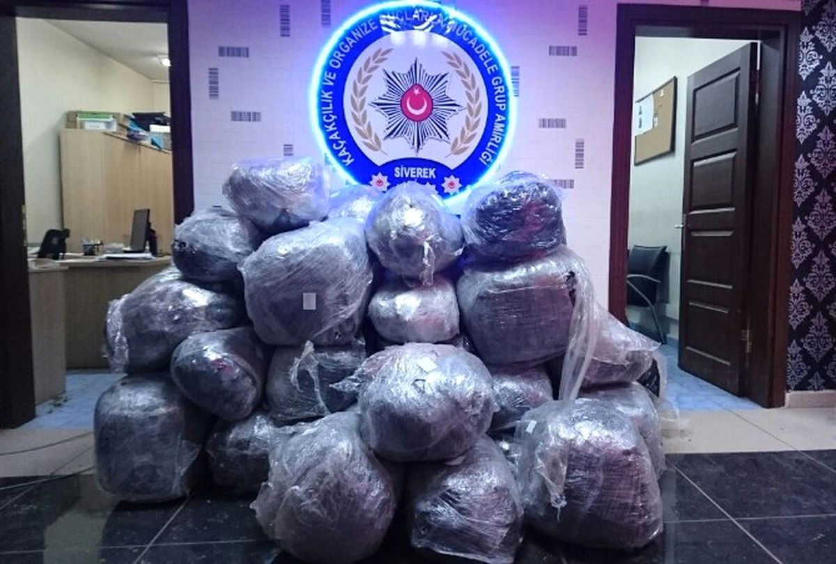 Şanlıurfa\'da 258 Kilogram Esrar Ele Geçirildi