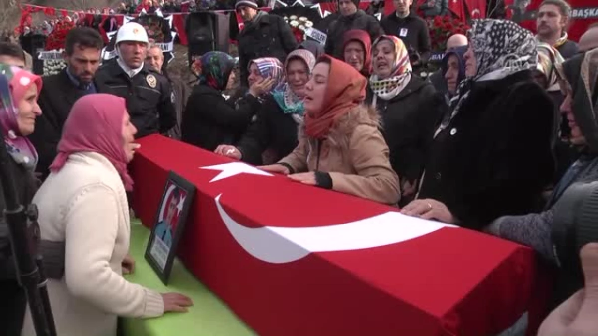 Şehit Polis Memuru Miraç Kadir Özcan Son Yolcuğuna Uğurlandı