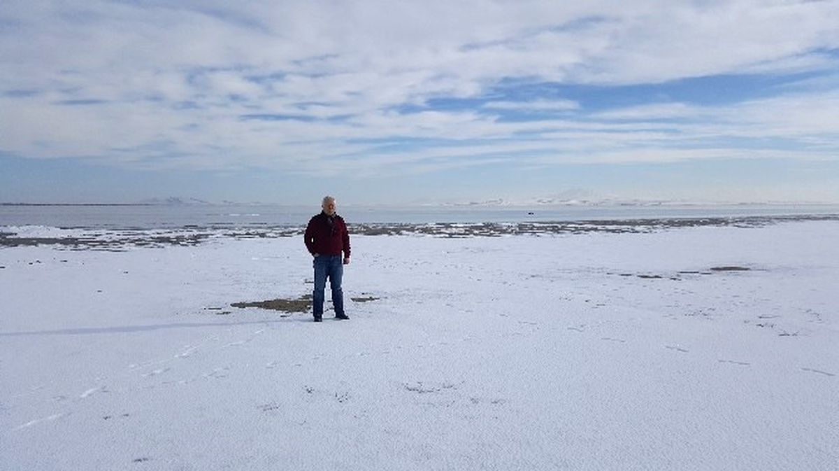 Seyfe Gölü \'Buz Gölü\'ne Döndü