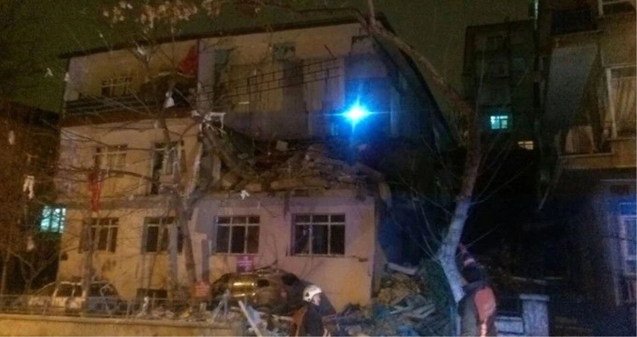 Ankara Çankaya\'da Doğalgaz Patlaması! 3 Kişi Yaralandı