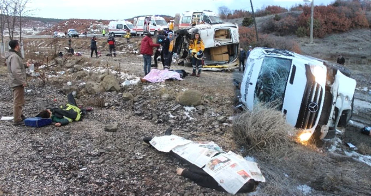 Şarampole Devrilen Öğrenci Servisinde Can Pazarı: 1 Ölü, 14 Yaralı