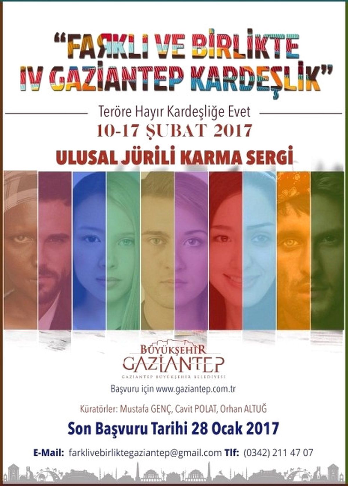 Teröre Hayır Kardeşliğe Evet" Karma Sergi Yarışması Düzenlenecek