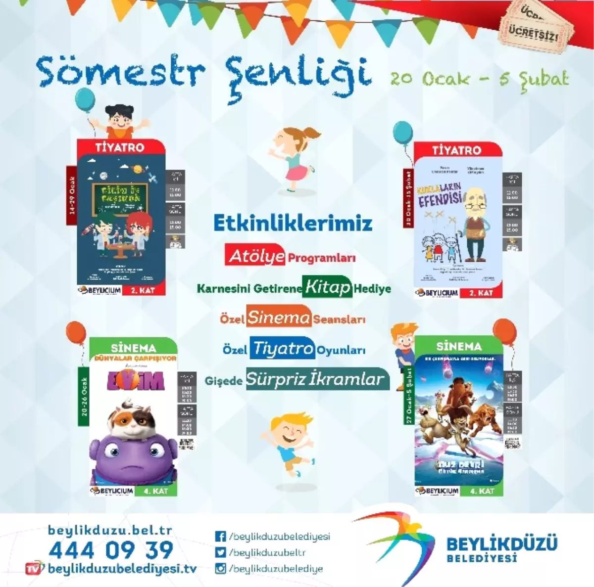 Yarıyıl Şenliği Beylikdüzü\'nde Başlıyor