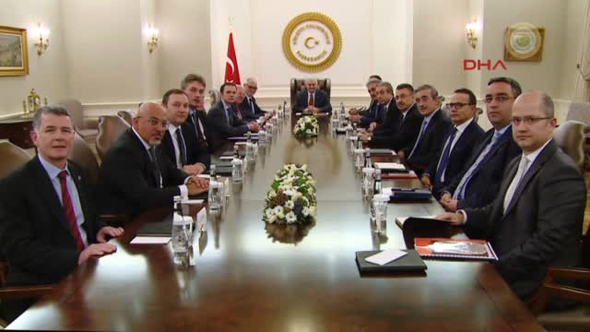 Yıldırım\'ın Birleşik Krallık Avam Kamarası Heyetini Kabulü