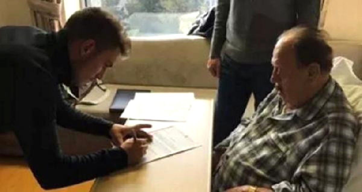 81 Yaşındaki Cavcav, Transferi Hastanede Yaptı