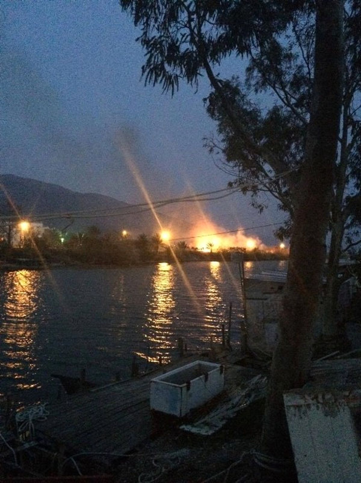 Anamur\'da Yangın Paniği