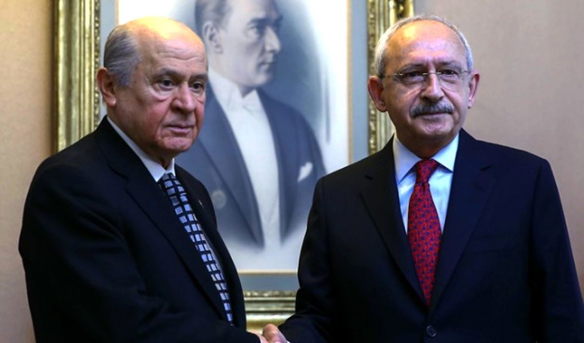 Bahçeli ve Kılıçdaroğlu Görüşmesi Bitti