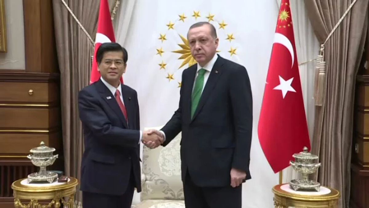 Cumhurbaşkanı Erdoğan\'ın Kabulü
