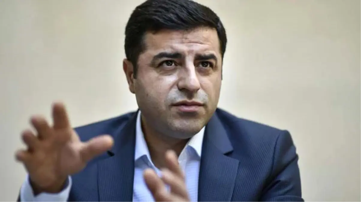 Demirtaş Hakkında "Cumhurbaşkanına Hakaret"Ten Dava